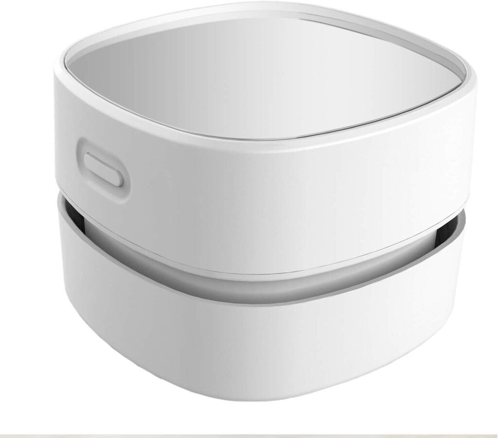 Mini desk vacuum cleaner – TikTok viral Amazon find for desktop and keyboard cleaning