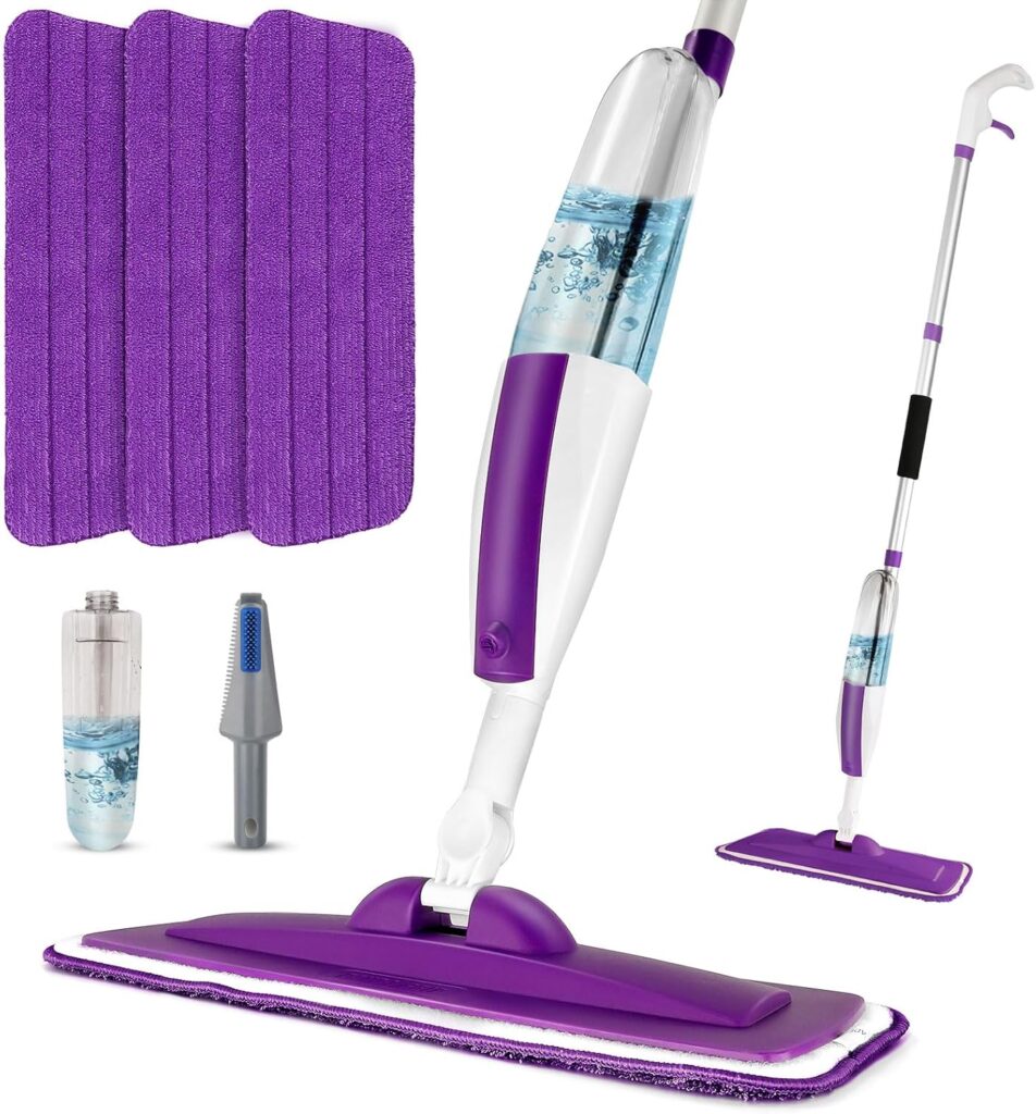 Swiffer WetJet spray mop cleaning kit with solution and pads