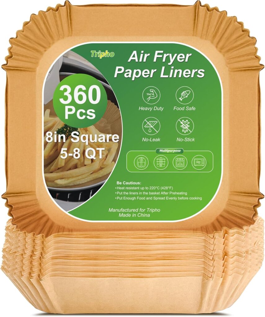 Silicone air fryer liners – TikTok dishwasher-safe Amazon kitchen accessory for easy clean-up
