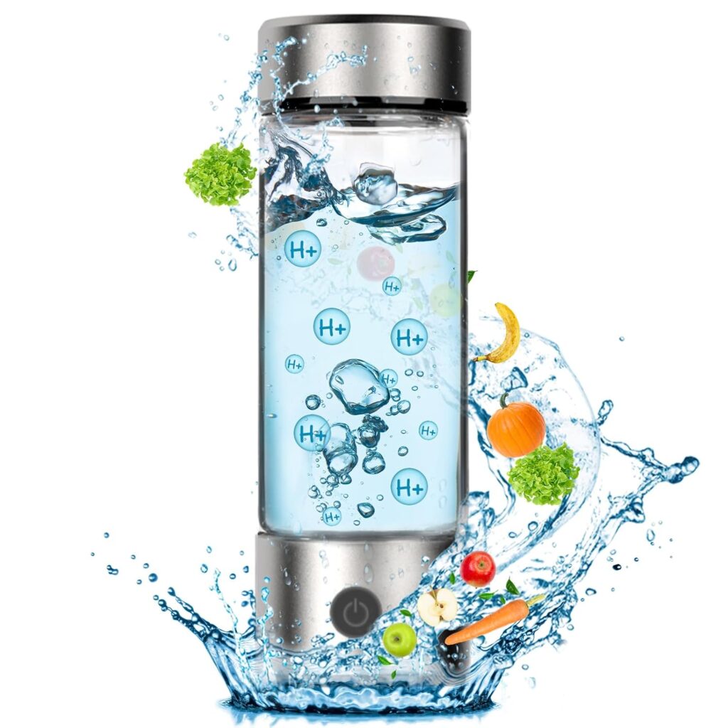 Self-cleaning UV water bottle for bedside hydration – Amazon smart bottle