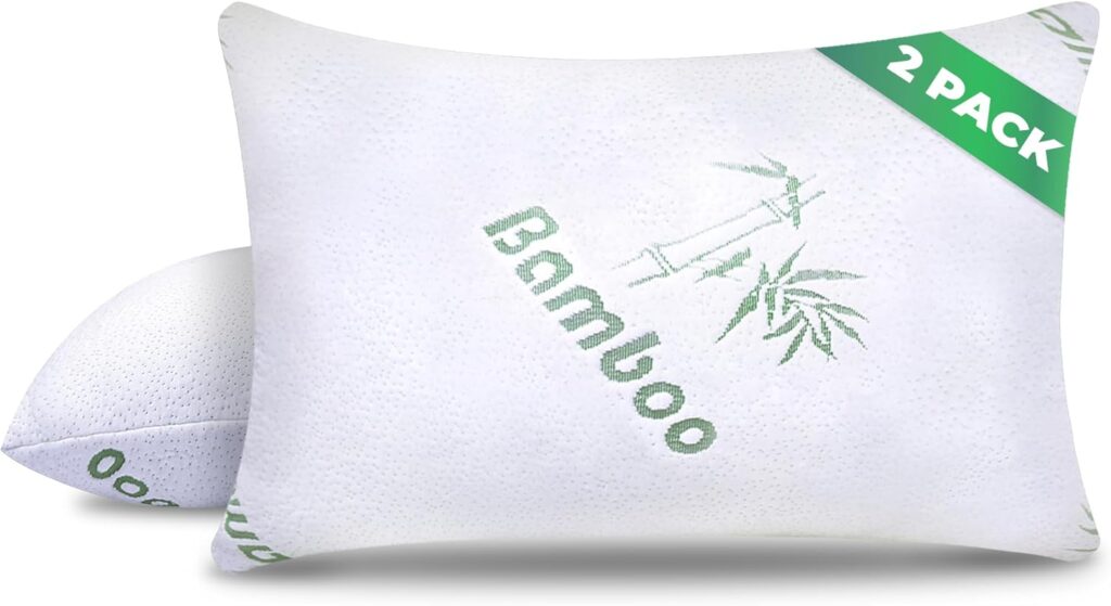 Cooling memory foam pillow for better sleep comfort – top-rated Amazon pillow 2025
