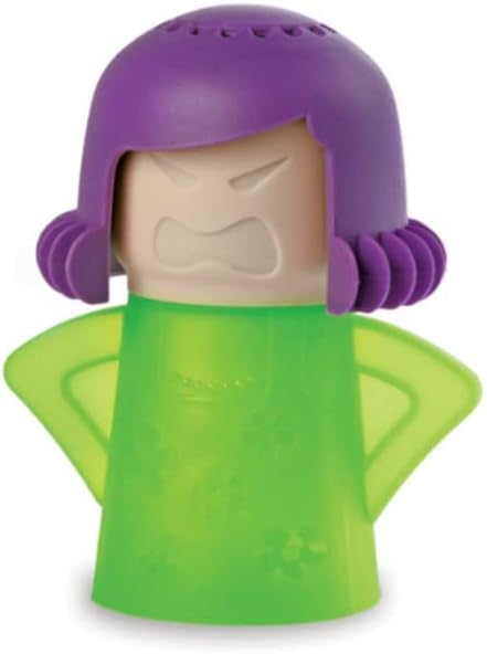 Steam cleaner Angry Mama gadget for microwaves – vinegar-powered cleaning tool